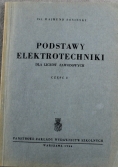 Podstawy elektrotechniki część I 1946 r.