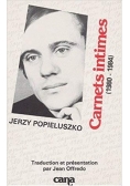 Carnets intimes (1980-1984)