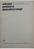 Ochrona powietrza atmosferycznego