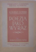 Poezja jako wyraz, 1946 r.