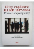 Elity rządowe III RP 1997-2004
