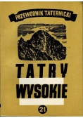 Tatry Wysokie przewodnik Taternicki Część 21
