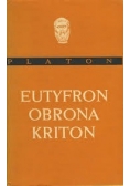Platona Eutyfron Obrona Kriton