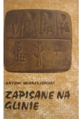 Zapisane na glinie