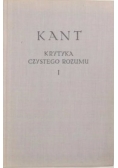 Krytyka czystego rozumu Tom I
