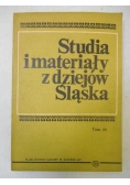 Studia i materiały z dziejów Śląska
