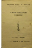 Pomniki literatury ojczystej 1942  r