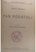 Pan Podstoli 1927 r.