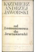 Od Łomonosowa do Jewtuszenki