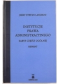 Instytucje prawa administracyjnego