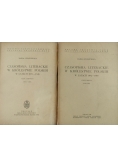 Czasopisma Literackie w Królestwie Polskim w latach 1832-1848, zestaw 2 książek