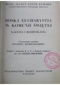 Boska Eucharystja w Komunji Świętej Kazania i Rozmyślania 1935 r.