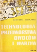 Technologia przetwórstwa owoców i warzyw