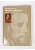 Techniki malarskie. Spoiwa organiczne