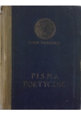 Pisma poetyczne, 1925 r.