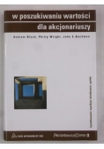 W poszukiwaniu wartości dla akcjonariuszy