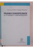 Prawo europejskie w pytaniach i odpowiedziach