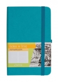 Notes A6 Linia Romantyzm Turkusowy ANTRA
