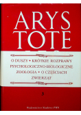 Arystoteles Dzieła wszystkie tom 3