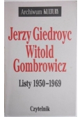 Witold Gombrowicz  Listy 1950-1969