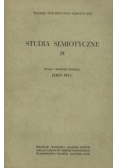 Studia Semiotyczne II