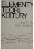 Elementy teorii kultury