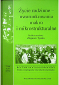 Życie rodzinne uwarunkowania makro i mikrostrukturalne t.14