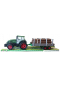 Traktor z przyczepką 82 cm