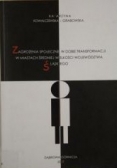 Zagrożenia społeczne w dobie transformacji w miastach średniej wielkości województwa śląskiego