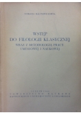 Wstęp do filozofii klasycznej
