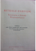 Rituale Parvum