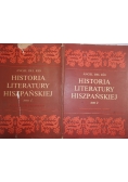 Historia literatury hiszpańskiej 2 tomy
