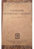 Podręcznik arytmetyki i algebry, 1924r.
