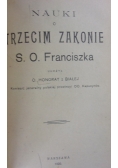 nauki o trzecim zakonie S.O. Franciszka, 1920r.