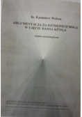Argumentacja za istnieniem Boga w ujęciu Hansa Kunga