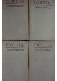 Goethe dzieła wybrane, zestaw 4 książek