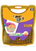 Kredki pastele olejowe 24 kolory BIC