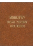 Modlitwy poranne i wieczorne