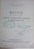 Klucz do oznaczania Drzew i Krzewów dzikich  i hodowlanych ,1926r.