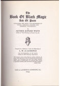 The book of black magic and of pacts, 1940 r