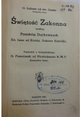 Świętość Zakonna, 1936 r.