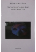 Burzyńska Anna - Dekonstrukcja, polityka i performatyka