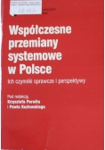 Współczesne przemiany systemowe w Polsce