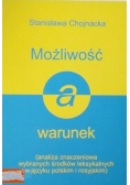 Możliwość a warunek