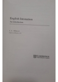 English intonation