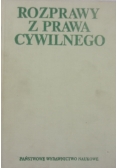 Rozprawy z prawa cywilnego