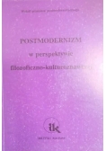 Postmodernizm w perspektywie filozoficzno kulturoznawczej