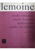 Etiudy dziecięce op 37 na fortepian wybór