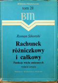 Rachunek różniczkowy