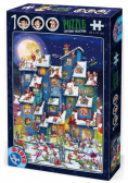 Puzzle 1000 Święty Mikołaj